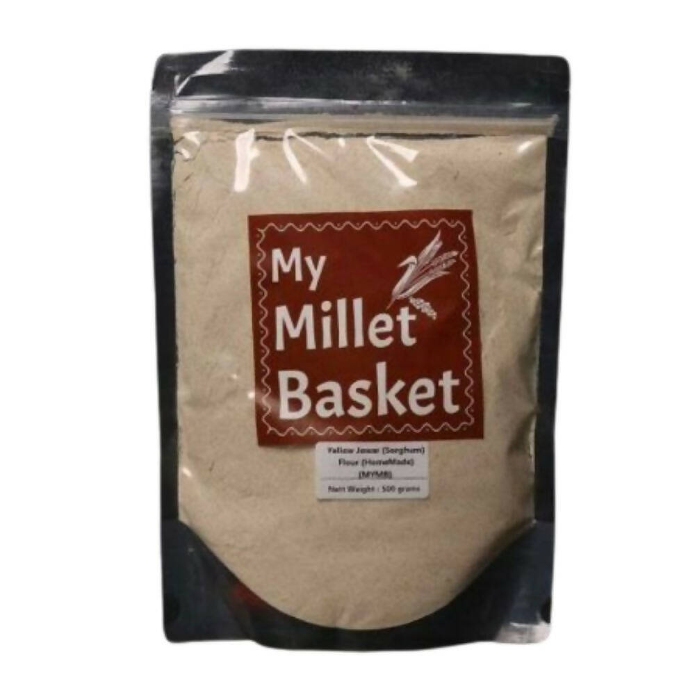 My Millet Basket Yellow Jowar (Sorghum) Flour (HomeMade) | Swadesiicart