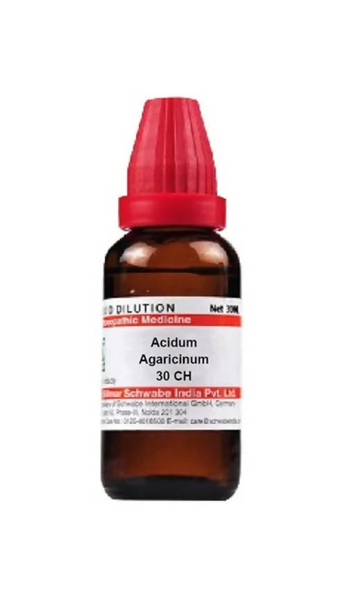 Dr. Willmar Schwabe India Acidum Agaricinum Dilution | Swadesiicart