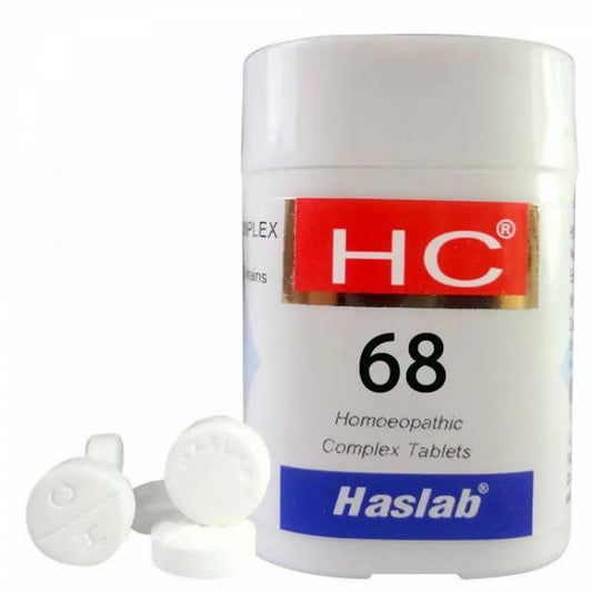 Haslab Homeopathy HC 68 Calcarea Flour Complex Tablets | Swadesiicart
