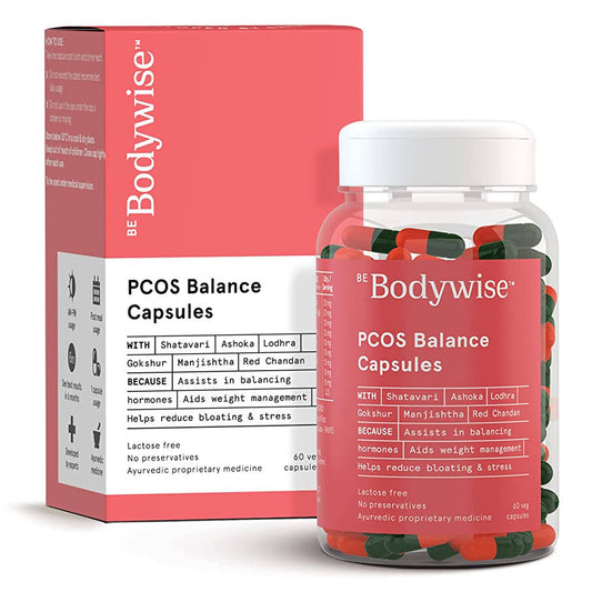 BeBodywise PCOS Balance Capsules For Women | Swadesiicart