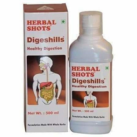 Herbal Shots Ayurveda Digeshills Syrup | Swadesiicart