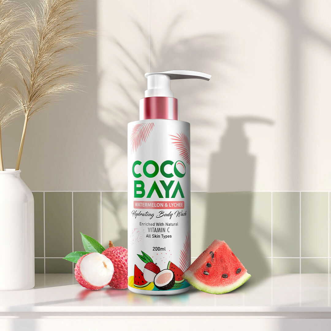 Cocobaya Watermelon & Lychee Body Wash | Swadesiicart
