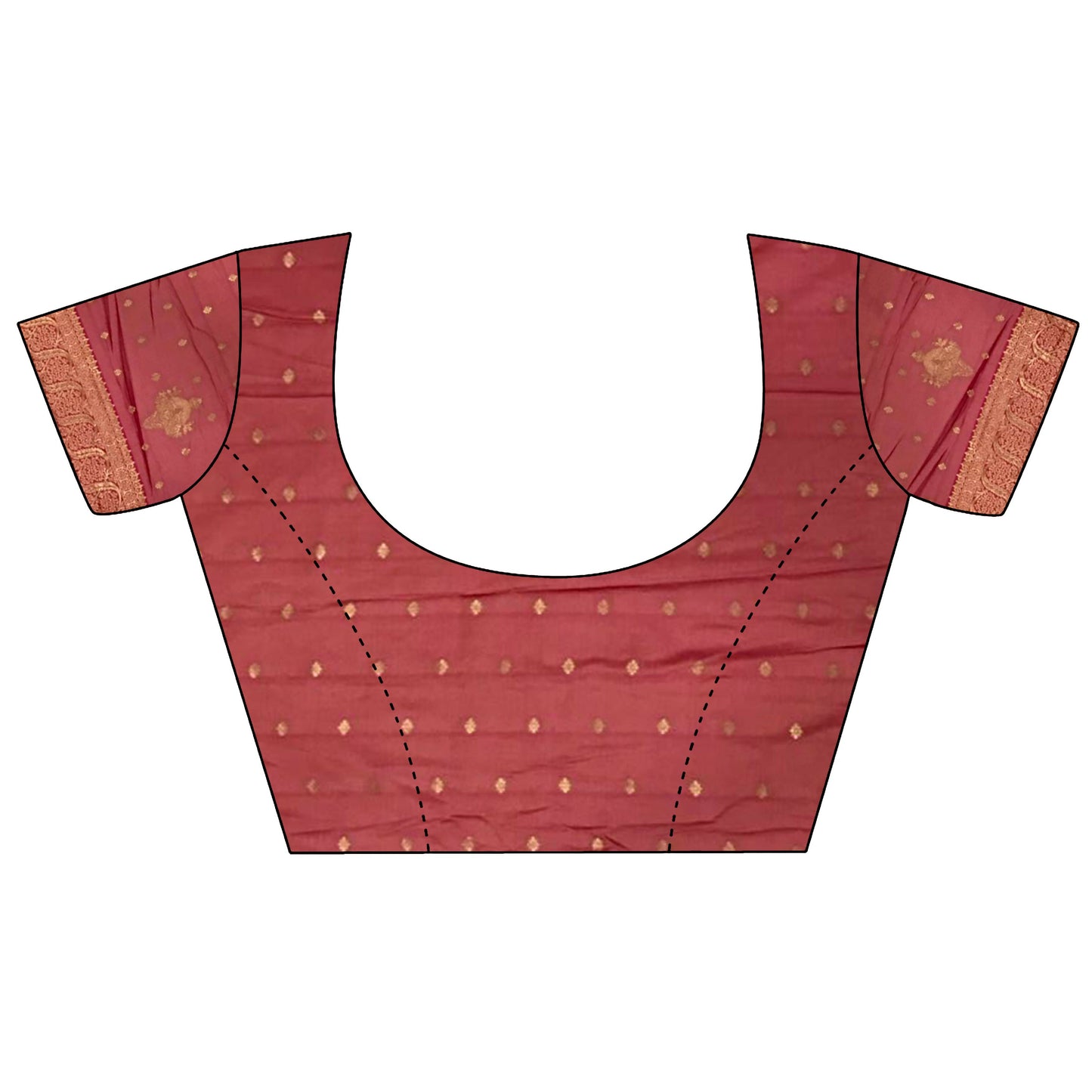 Joban Fashion Cream Banarasi Soft Silk Woven Saree | Swadesiicart