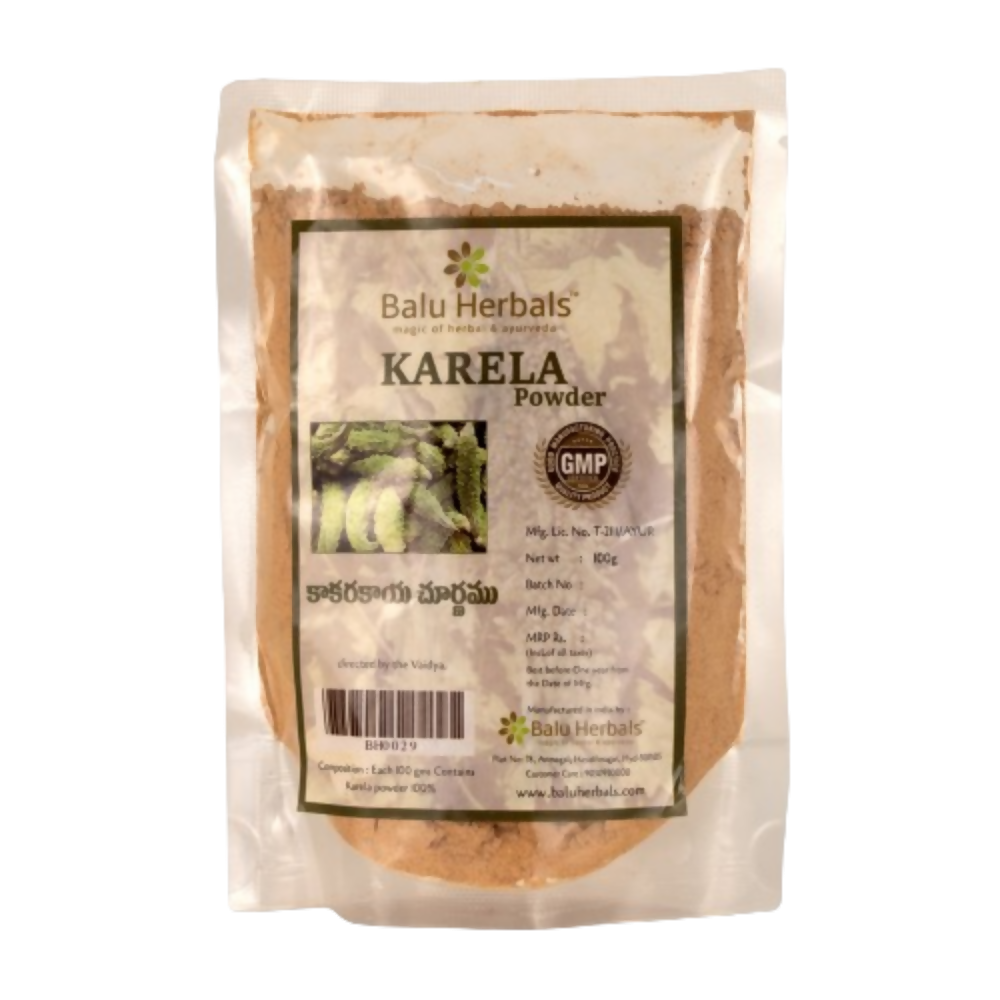 Balu Herbals Karela (Kakarakaya) Powder - Balu Herbals