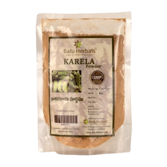 Balu Herbals Karela (Kakarakaya) Powder - Balu Herbals