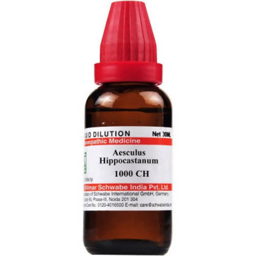 Dr. Willmar Schwabe India Aesculus Hippocastanum Dilution - Swadesiicart