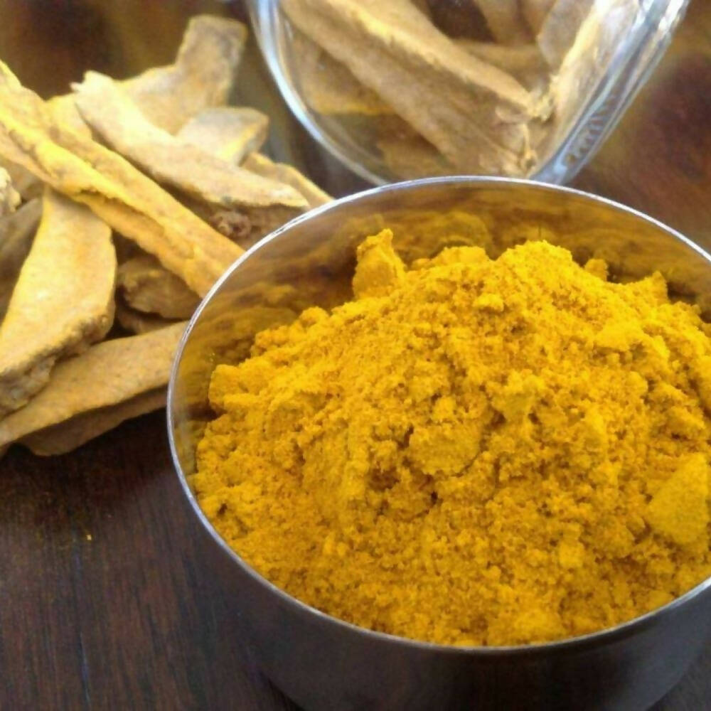 Etheric Wild Kasturi Turmeric Powder for Skin Care & Whitening - Swadesiicart