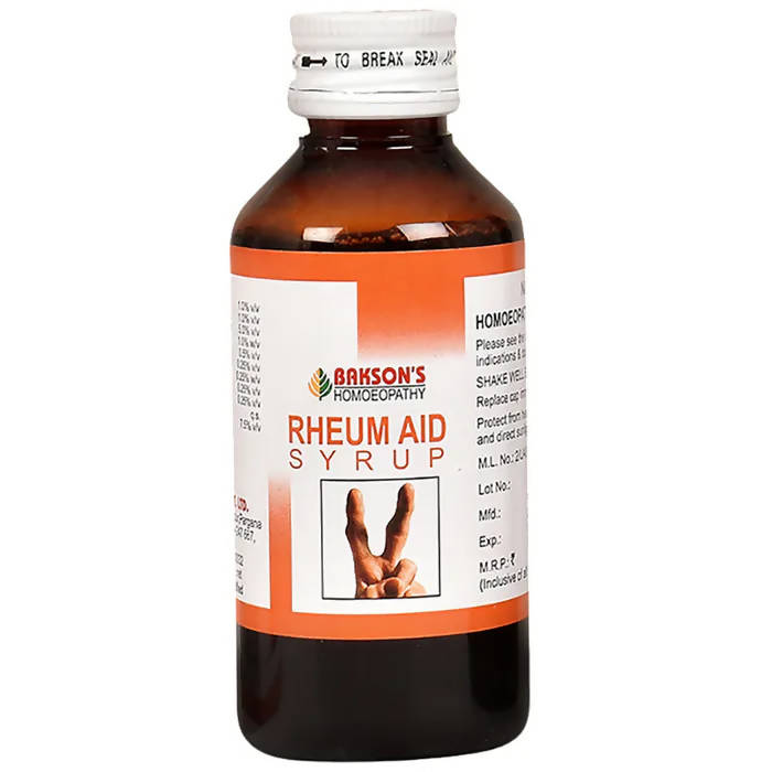 Bakson's Homeopathy Rheum Aid Syrup | Swadesiicart
