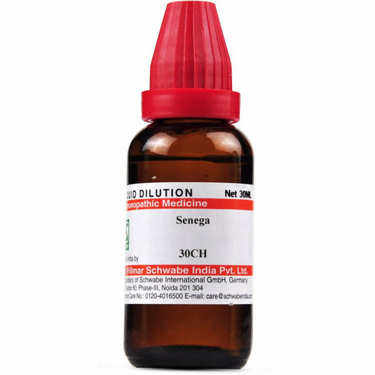 Dr. Willmar Schwabe India Senega Dilution - Limited Time Offer - Swadesiicart