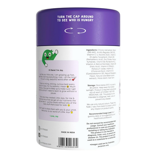 Little Joys Multivitamin Gummies For Mothers - Strawberry Flavor - Swadesiicart