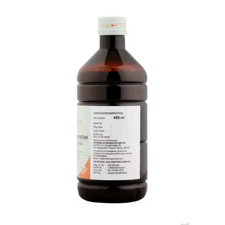 Sitaram Ayurveda Ashwagandharishtam | Swadesiicart