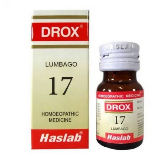 Haslab Homeopathy Drox 17 Lumbago Drops | Swadesiicart
