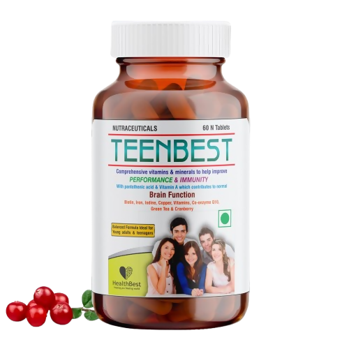 HealthBest Teen Multivitamin Tablets | Swadesiicart