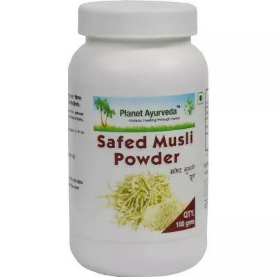 Planet Ayurveda Safed Musli Powder - Planet Ayurveda