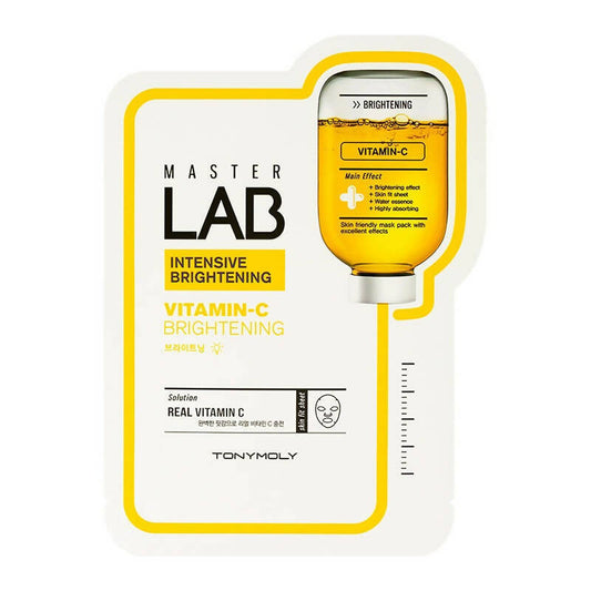 Tonymoly Master Lab Vitamin C Mask Sheet | Korean Brightening Sheet Mask for Radiant Glowing Skin