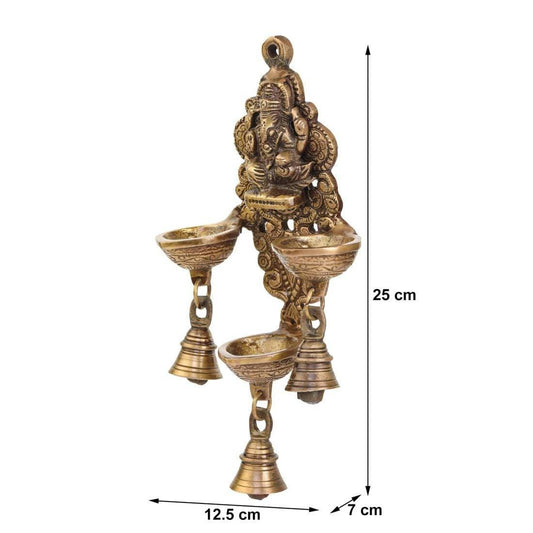 Devlok Diya with Ganpati