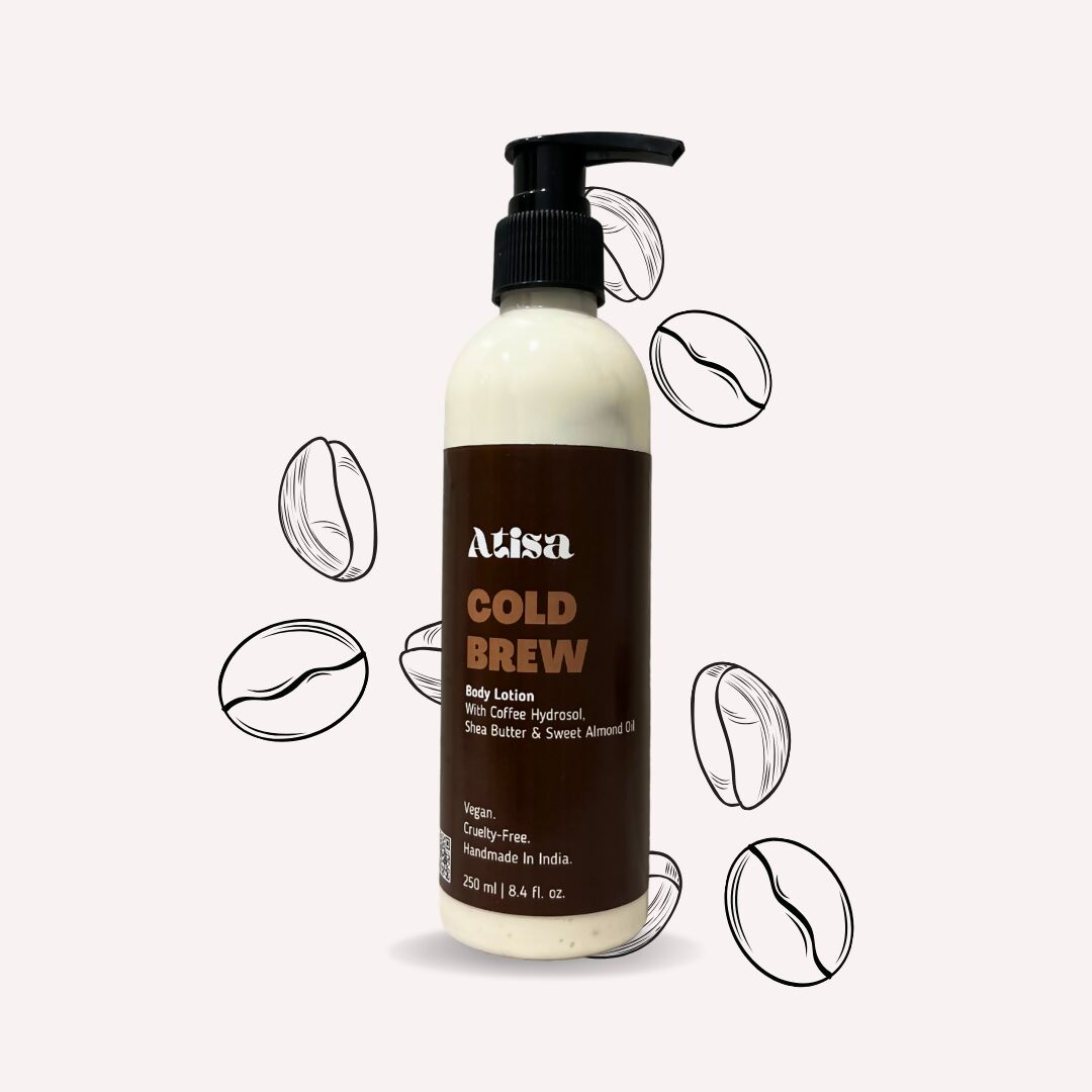 Atisa Cold Brew Body Lotion | Swadesiicart