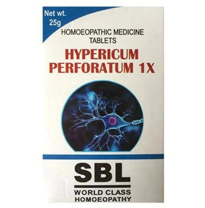 SBL Homeopathy Hypericum Perforatum Tablets | Swadesiicart