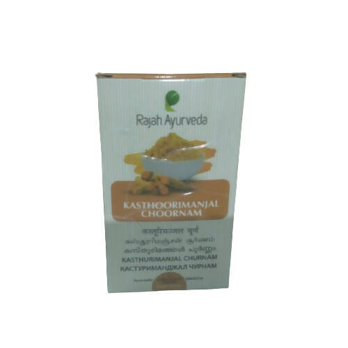Rajah Ayurveda Kasthuri Manjal Choornam - Rajah Ayurveda