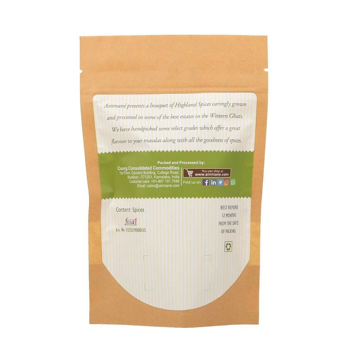 Ainmane White Pepper Powder - Swadesiicart