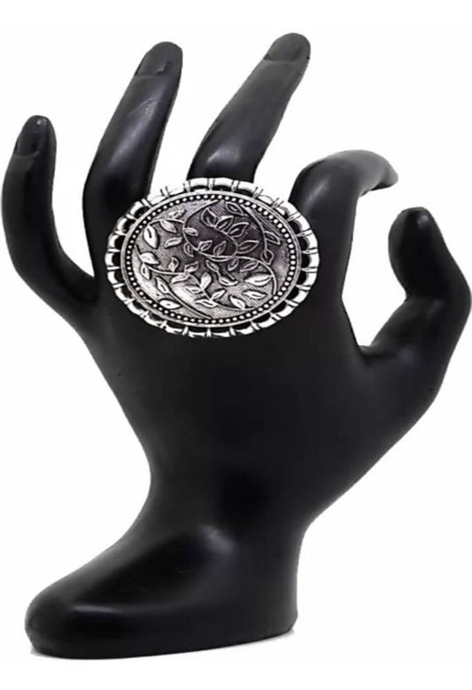 Mominos Fashion Oxidised Ring | Swadesiicart