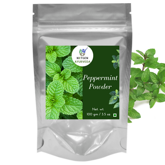 Nxtgen Ayurveda Peppermint Leaves Powder - Oilcure Health & Beauty