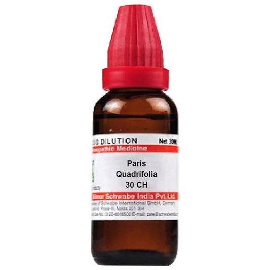 Dr. Willmar Schwabe India Paris Quadrifolia Dilution | Swadesiicart