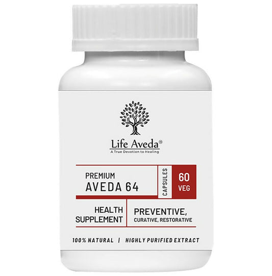 Life Aveda Premium Aveda 64 Capsules - Aveda Ayur
