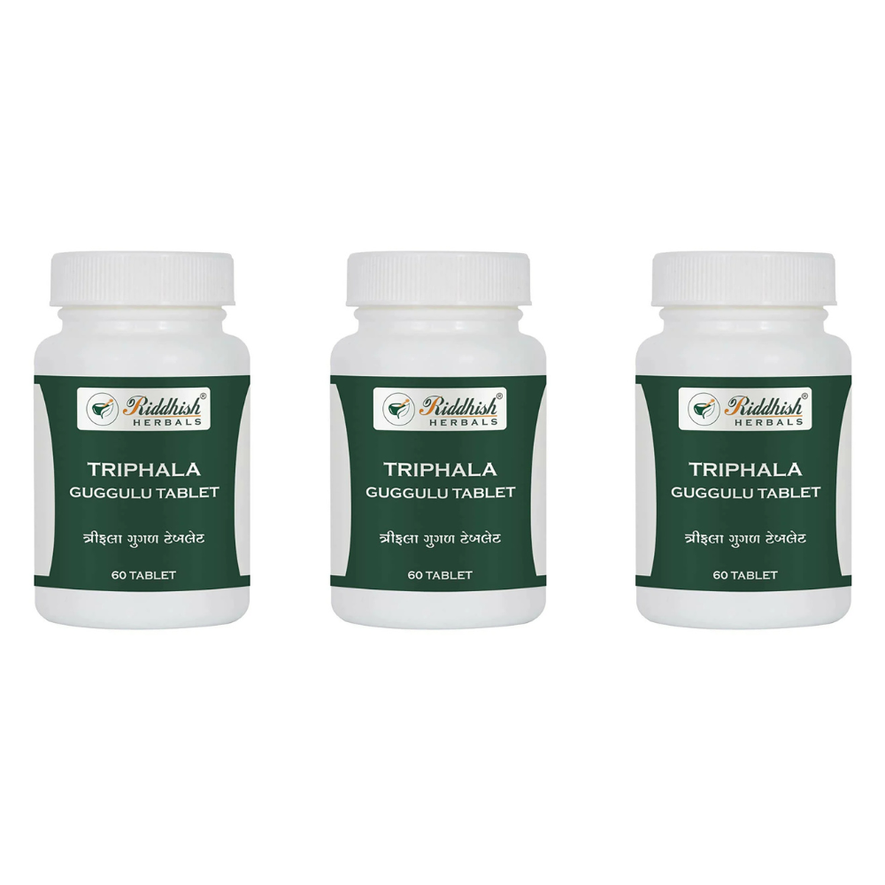 Riddhish Herbals Triphala Guggulu Tablet | Swadesiicart