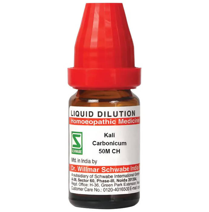 Dr. Willmar Schwabe India Kali Carbonicum Dilution - Swadesiicart