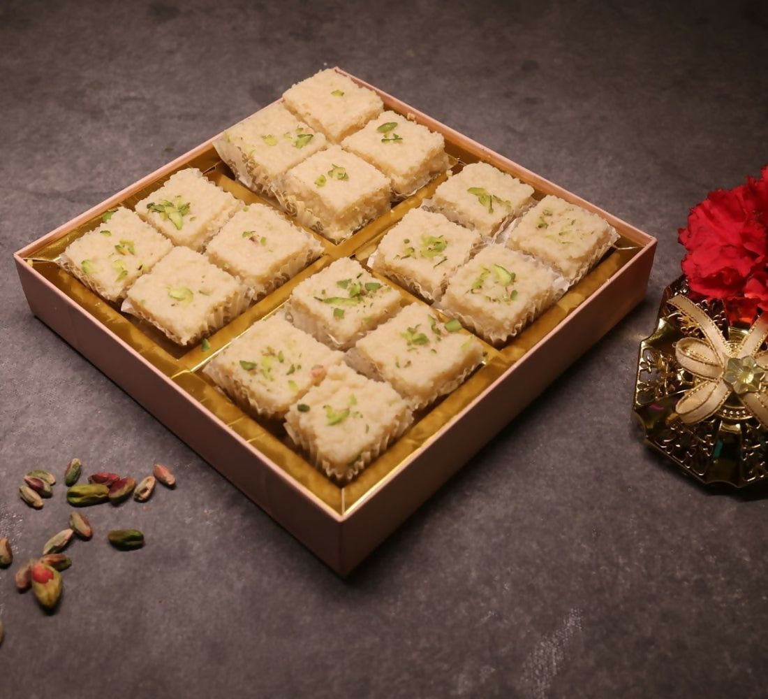 Pothgaal Sweets White Kalakand | Swadesiicart