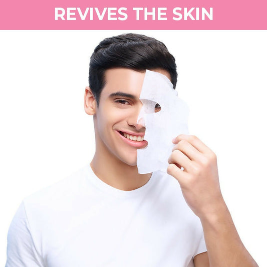 Nykaa Skin Secrets Exotic Indulgence Rice + Camellia Sheet Mask For Nourished & Radiant Skin - Swadesiicart
