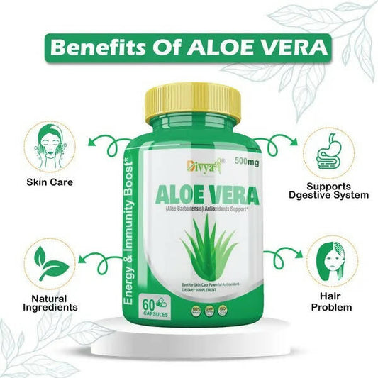Divya Shree Aloe Vera Capsules | Swadesiicart