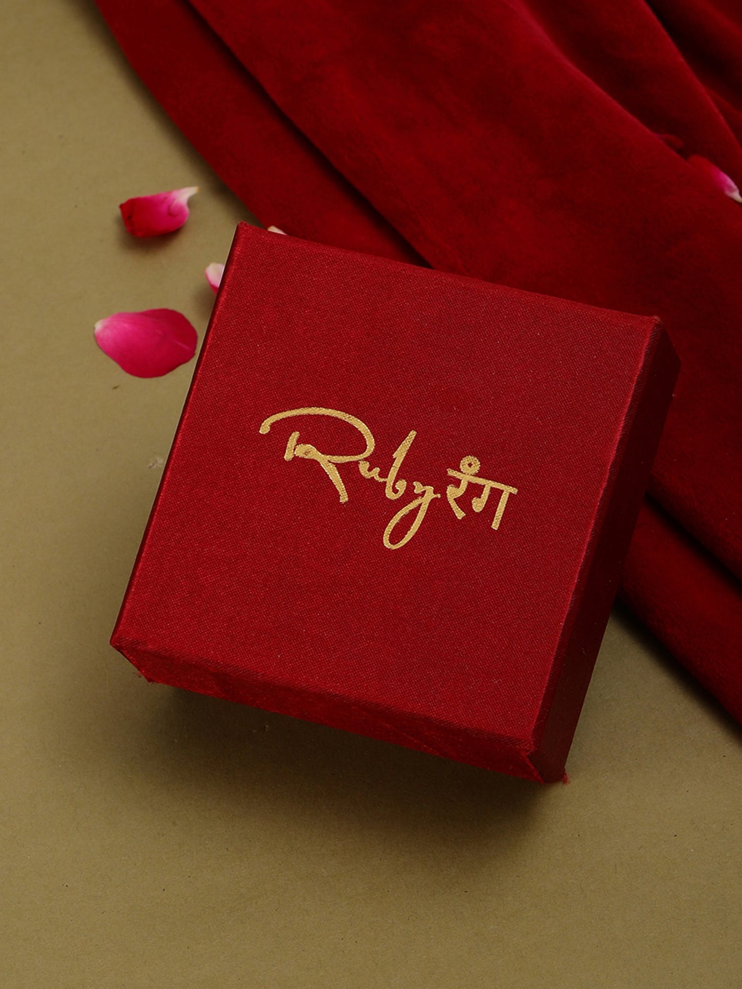 Meenakari and Pearl Kundan Maang Tikka - Ruby Raang | Swadesiicart