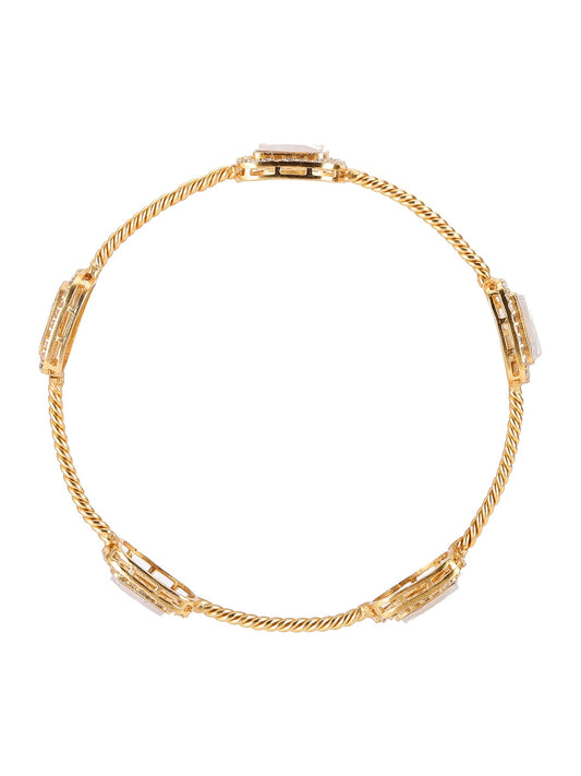 Kundan Bangle - Ruby Raang