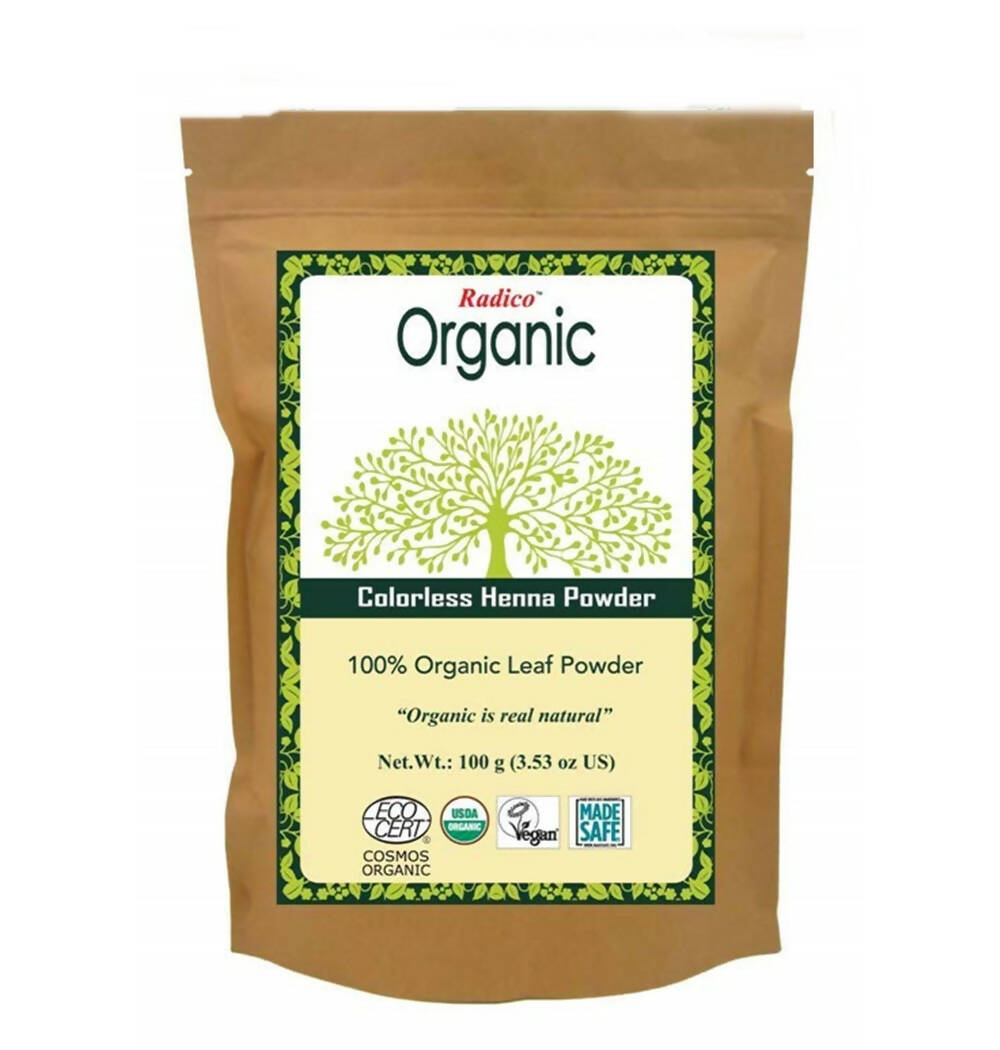 Radico Organic Colorless Henna Powder - Swadesiicart