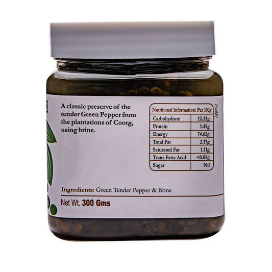 Ainmane Green Pepper Corn Brine Pickled - Swadesiicart