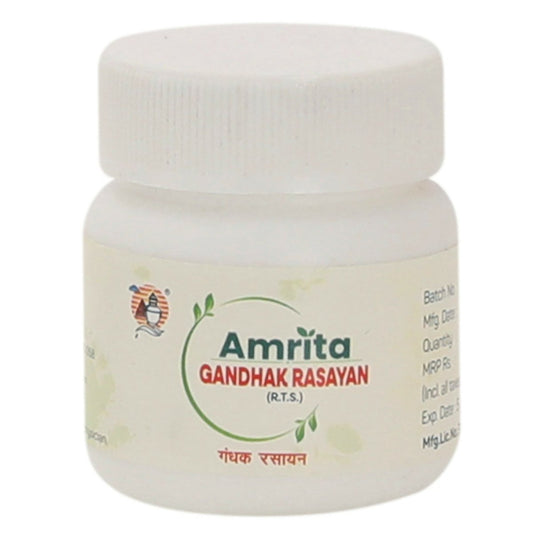 Amrita Gandhak Rasayan Tablets - Amrita Herboceuticals
