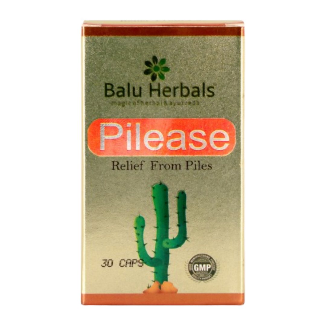 Balu Herbals Pilease Capsules - Balu Herbals