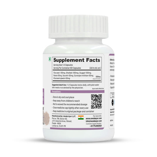 Life Aveda Premium Ortho Aid Capsules - Swadesiicart
