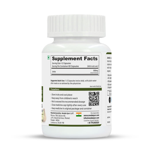 Life Aveda Premium Amlaki Capsules - Swadesiicart