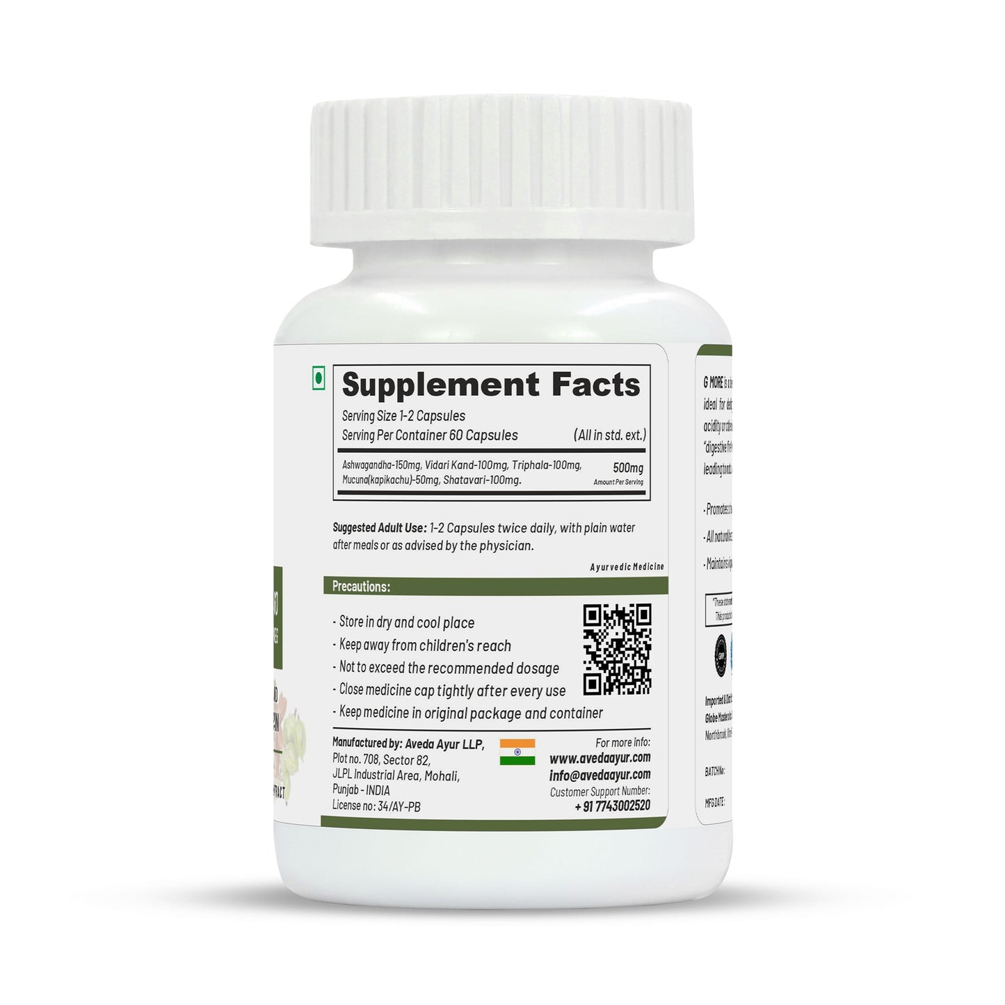 Life Aveda Premium G More Capsules - Swadesiicart
