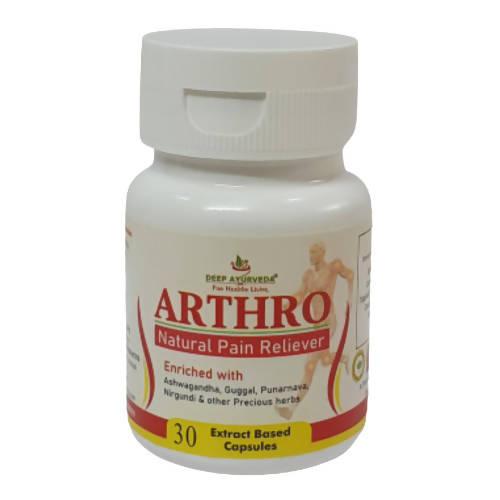 Deep Ayurveda Arthro 500mg Veg Capsules - DEEP AYURVEDA