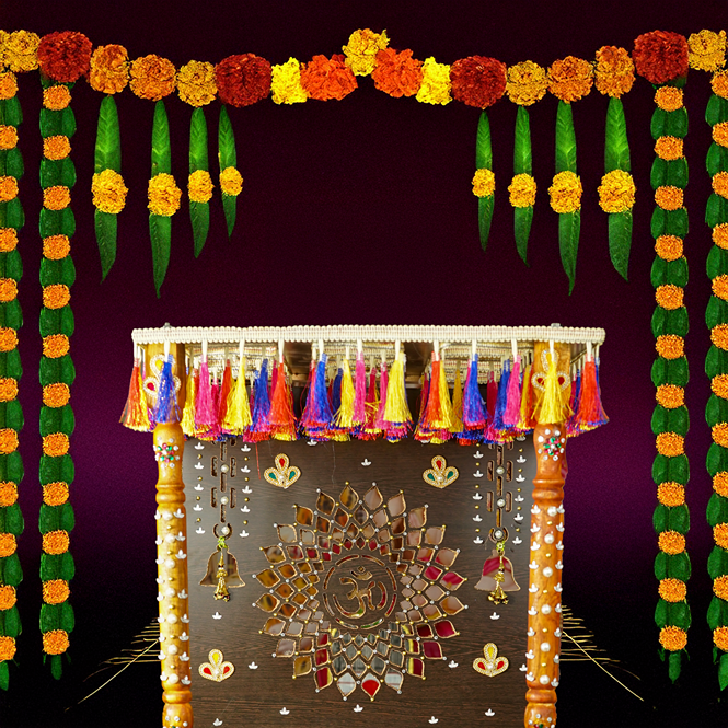 Sri Rudra Decorative Palavelli Mandap Decoration (SR 03217) | Swadesiicart