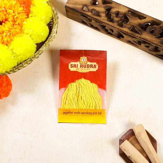 Sri Rudra Yellow Batties (SR 01085) | Swadesiicart