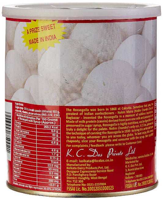 K. C. Das Rossogolla | Swadesiicart