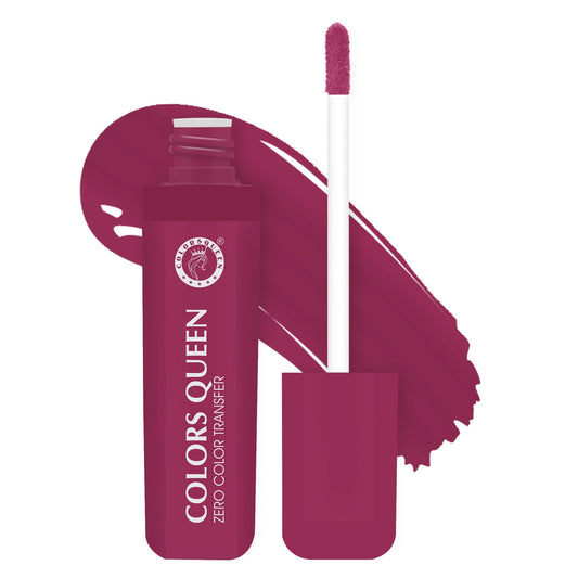 Colors Queen Zero Color Transfer Liquid Lipstick - Fall In Love | Swadesiicart