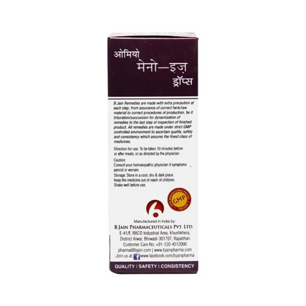 Bjain Homeopathy Omeo Meno-Ease Drops | Swadesiicart