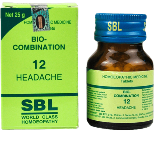 SBL Homeopathy Bio - Combination 12 Tablets | Swadesiicart