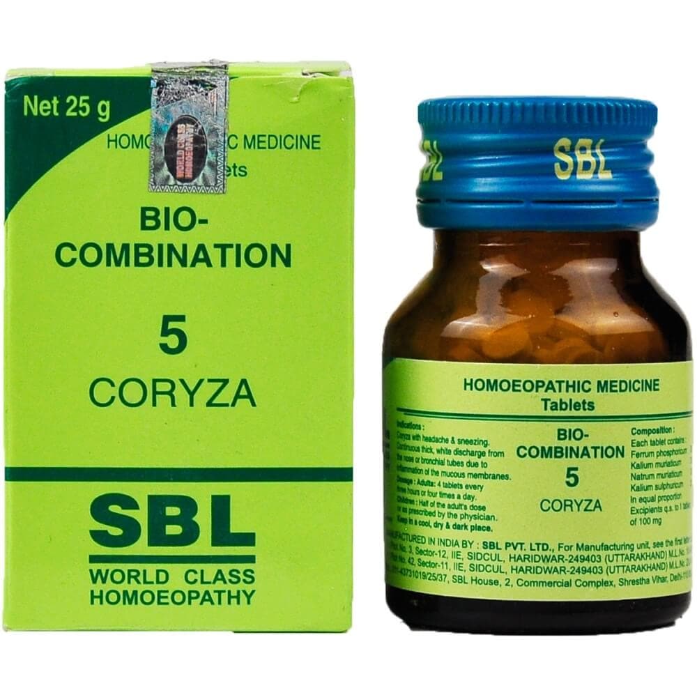 SBL Homeopathy Bio - Combination 5 Tablets | Swadesiicart